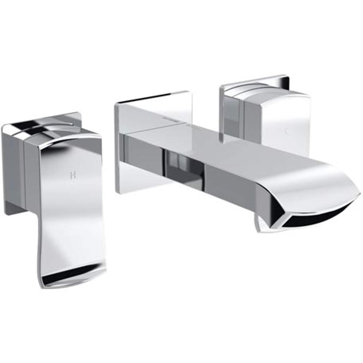 Bristan Descent Wall Mounted Bath Filler (DSC WMBF C)