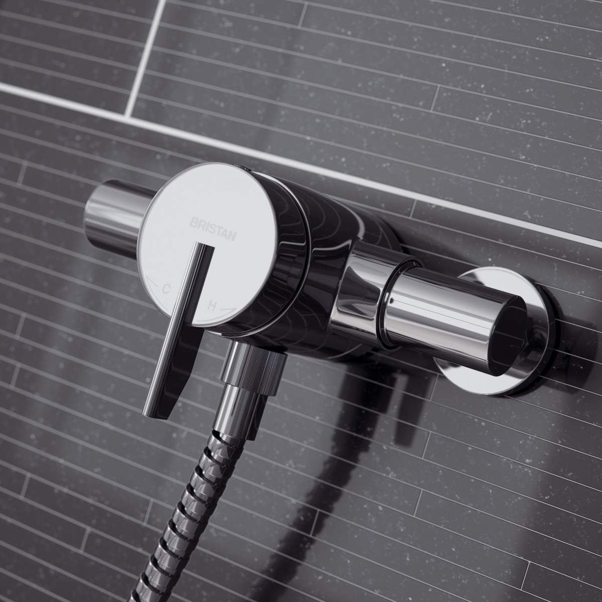 Bristan Sonique Exposed Mini Valve Shower (SOQ2 SHXAR C)