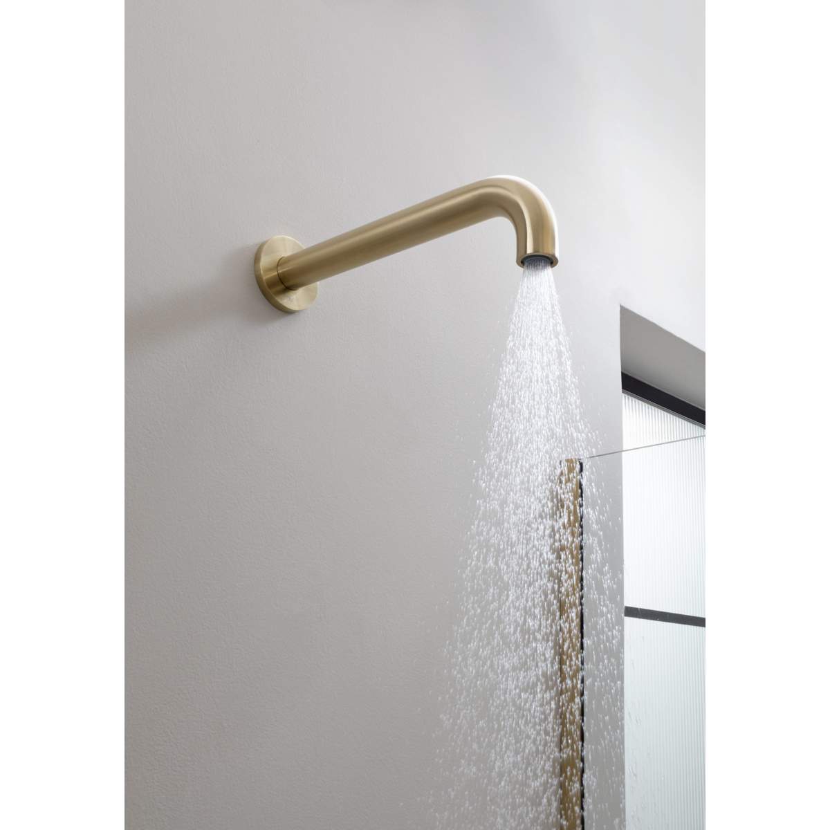 JTP Vos Brushed Brass Single Headshower (2377400BBR)