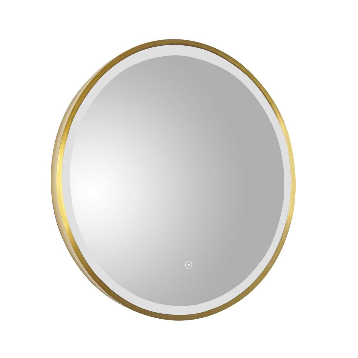 JTP Vos Brushed Brass Mirror with Light (23M60BBR)