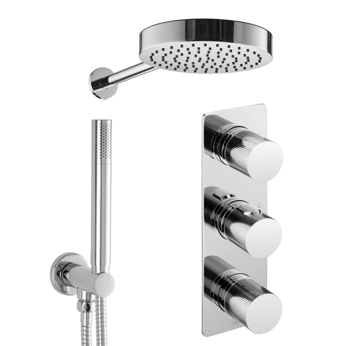 JTP Evo Chrome 2 Outlet Shower Combination (COM 089)