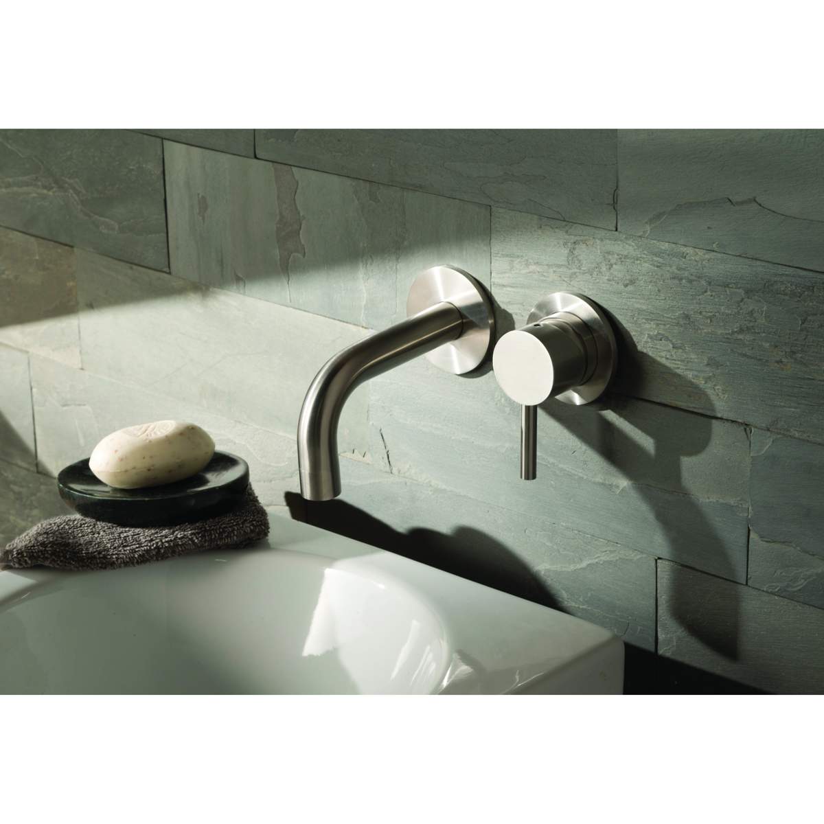 JTP Inox Wall Mounted Basin Mixer 250mm (IX092)