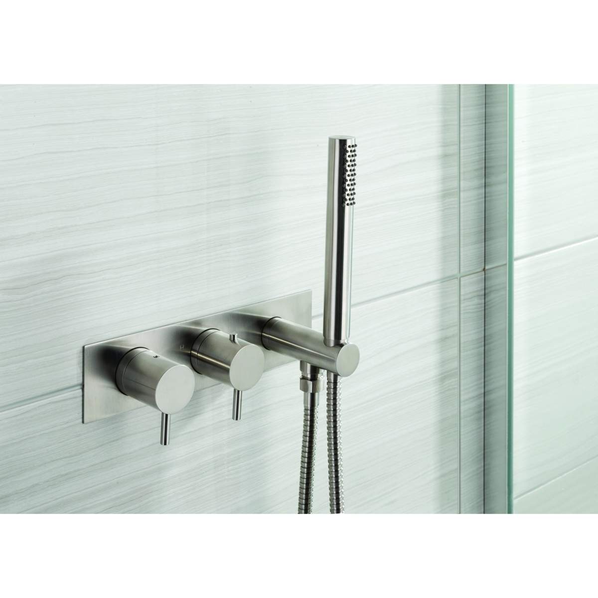 JTP Inox Wall Mounted Bath Shower Mixer (IX5868)