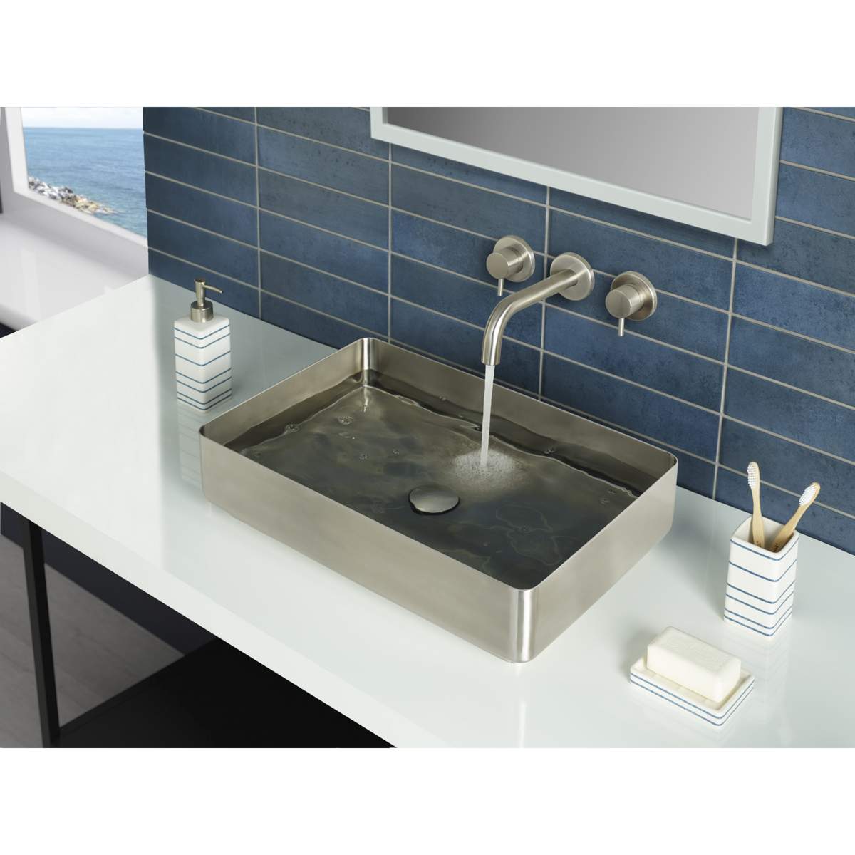 JTP Inox Stainless Steel Grade 316 Counter Top Basin (IXCTS520)