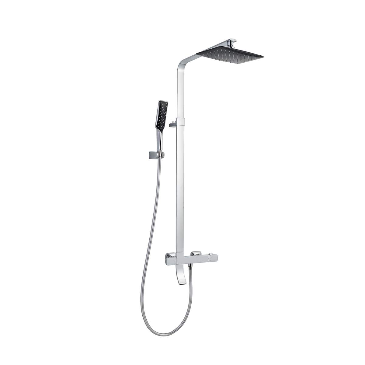 JTP Shower Pole with Handshower and Bath Spout (MUL1)