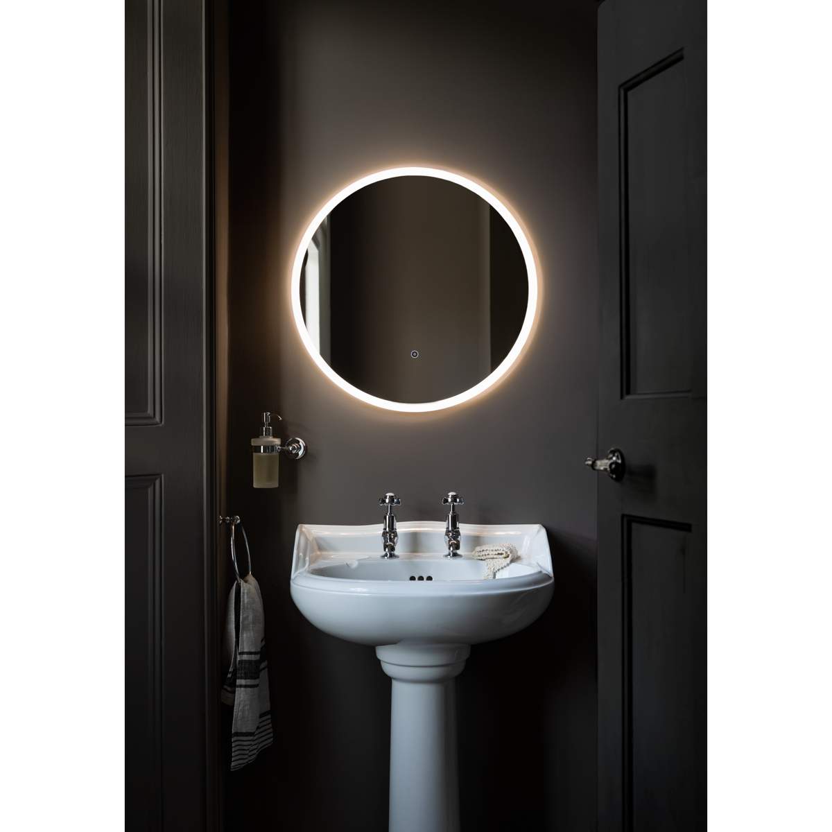 JTP Apollo Round LED Mirror (POL600)