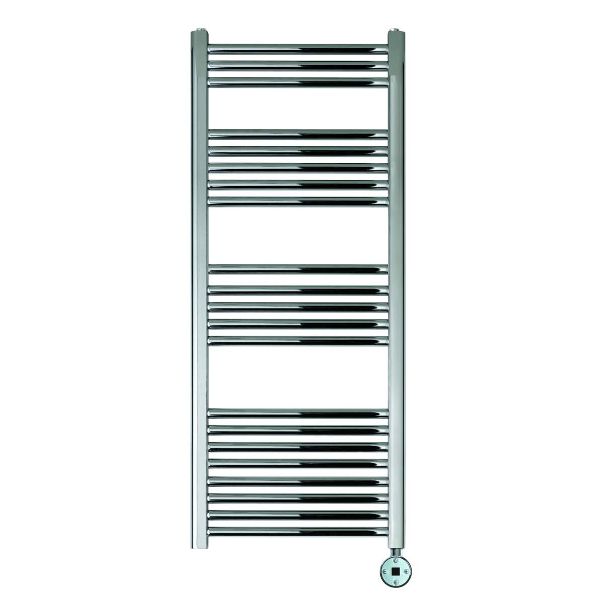 JTP Vos Electric Towel Radiator Chrome 1200 x 500 (VOSELT12C)