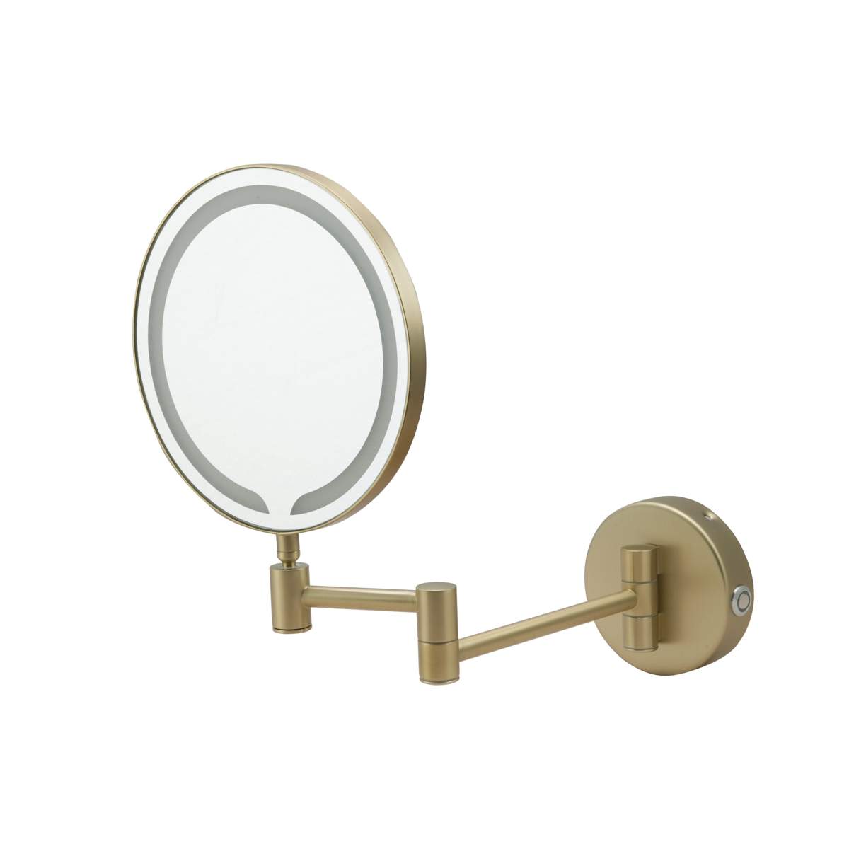 JTP Zoom Mirror Brushed Brass (ZM3BBR)