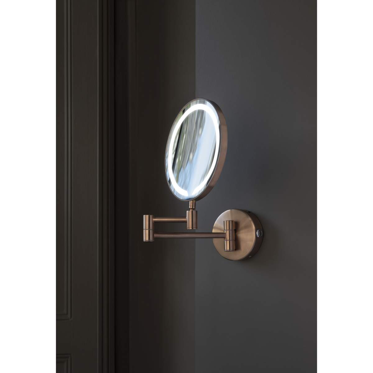 JTP Zoom Mirror Brushed Brass (ZM3BBR)