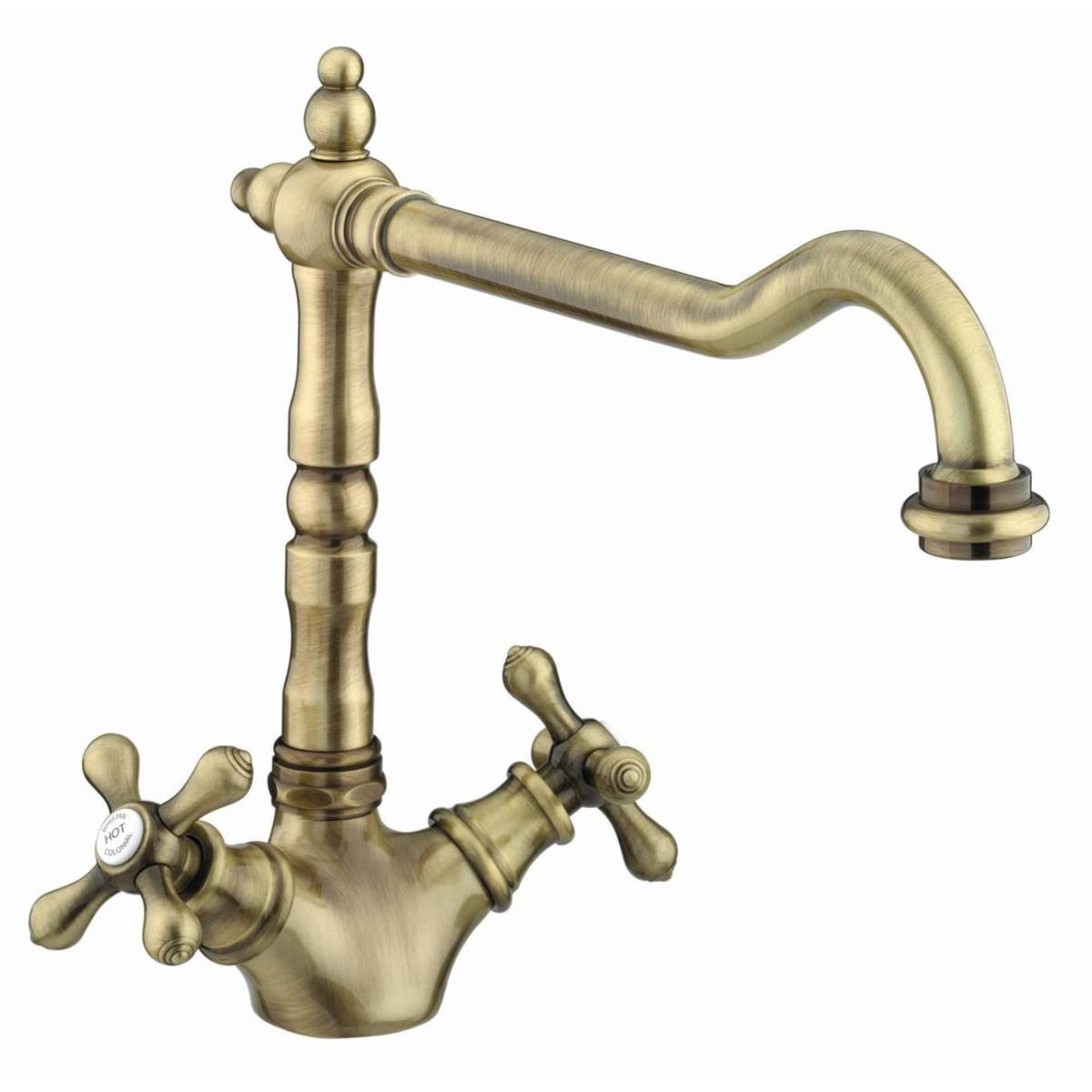 Bristan Colonial Antique Bronze Easyfit Sink Mixer (K SNK EF ABRZ)