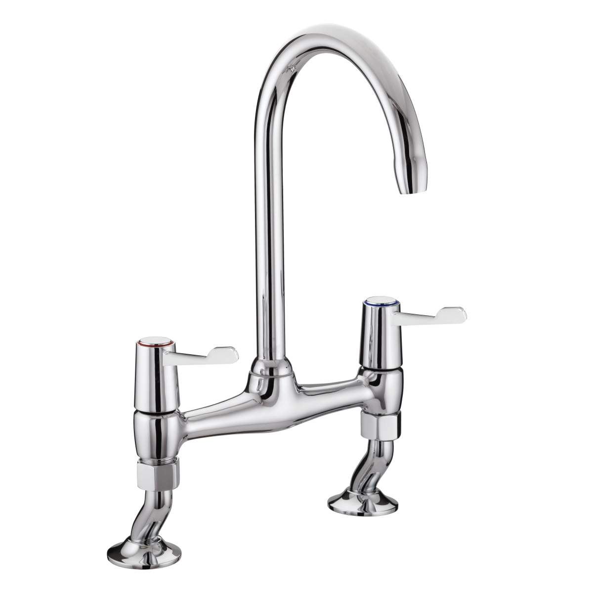 Bristan Bridge Sink Mixer with 3'' (76Mm) Levers (VAL2 BRDSM C CD)