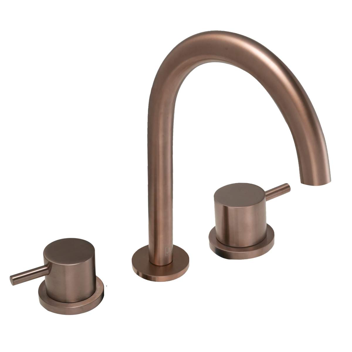 JTP Vos Brushed Bronze 3 Hole Deck Mounted Basin Mixer (21193BRZ)