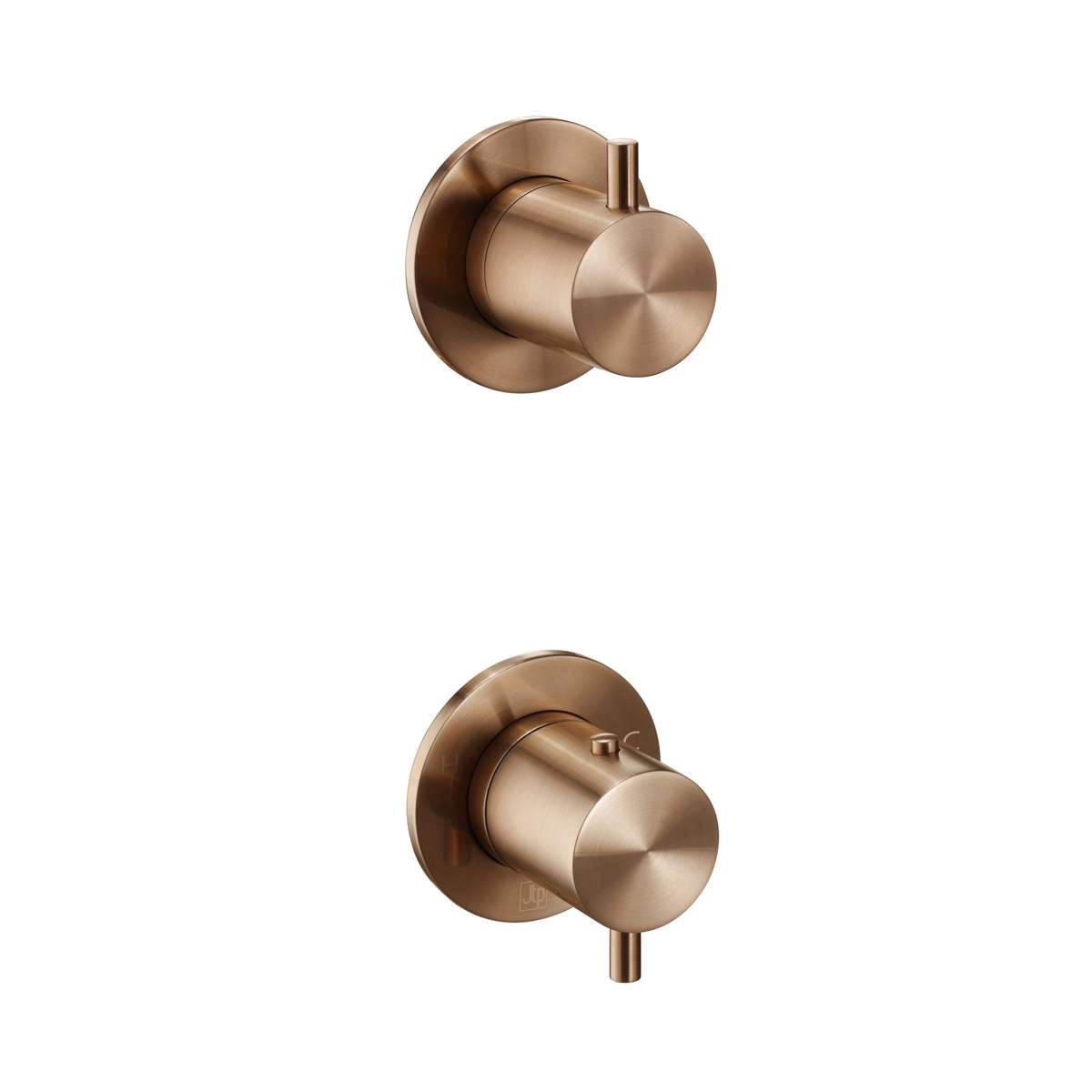 JTP Vos Brushed Bronze Modular Thermostatic Concealed 2 Outlet Shower Valve (21771BRZ)