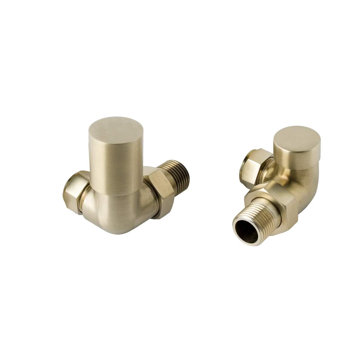 JTP Vos Corner Radiator Valves (23RVACABBR)