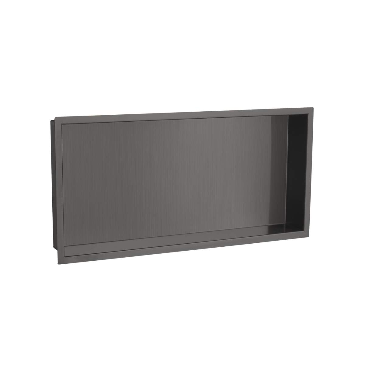 JTP Vos Brushed Black Shower Niche (27NH600BBL)