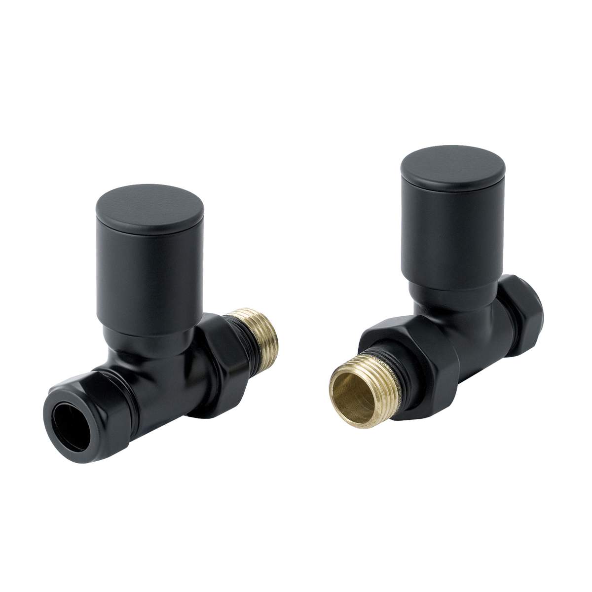 JTP Straight Radiator Valves (28RVSMB)