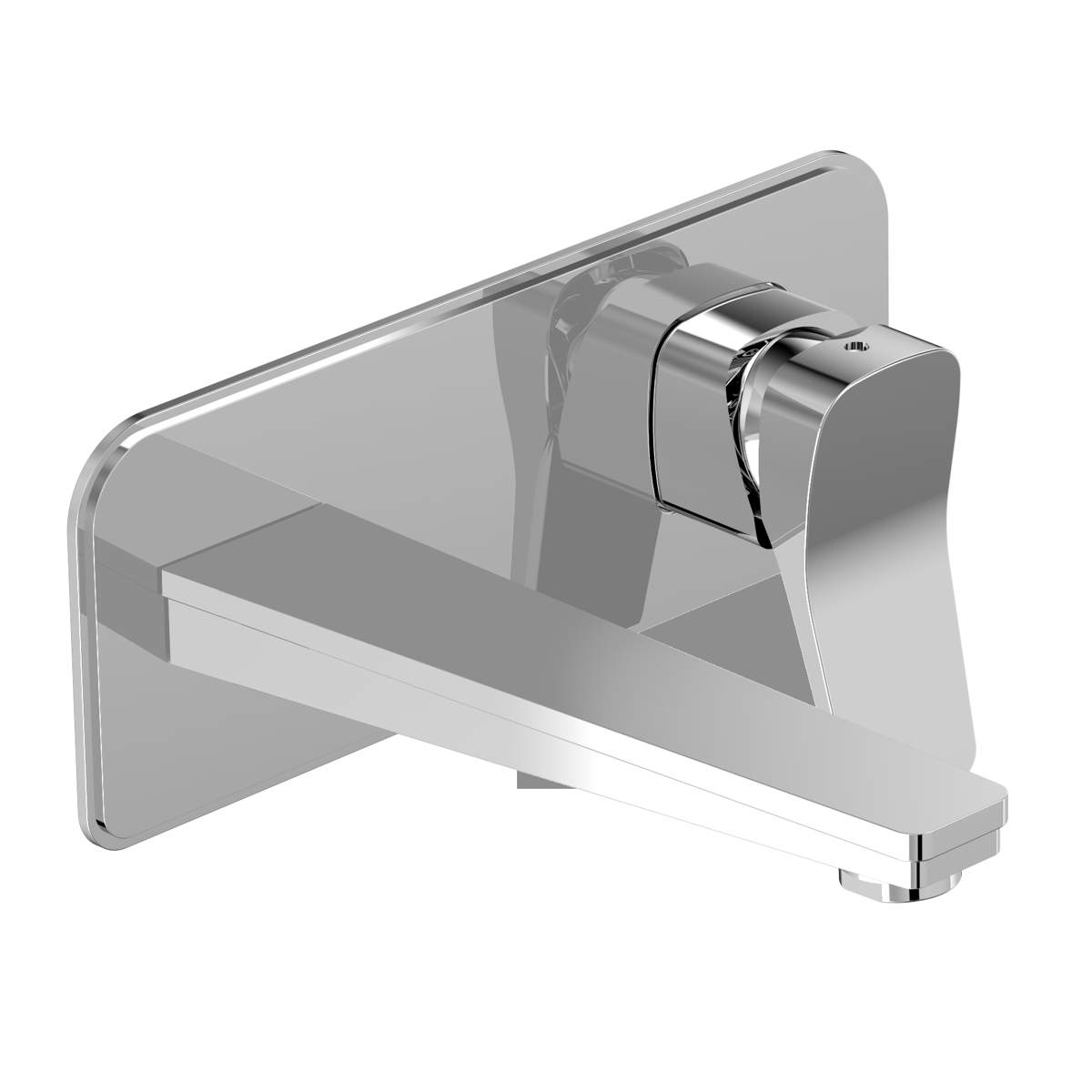 JTP Hix Chrome Single Lever Wall Mounted Basin Mixer (32231)