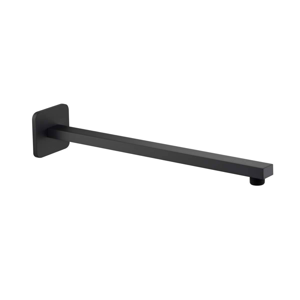 JTP Hix Matt Black Wall Mounted Shower Arm (3821380MB)