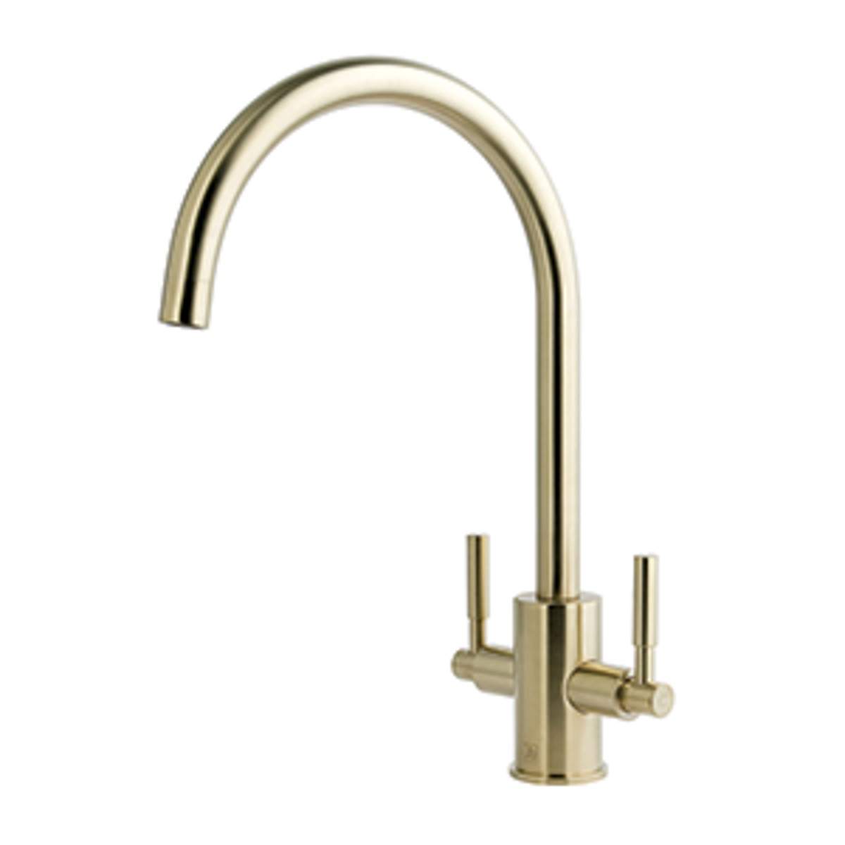 JTP Newbury Brushed Brass Sink Mixer (BBRN182)