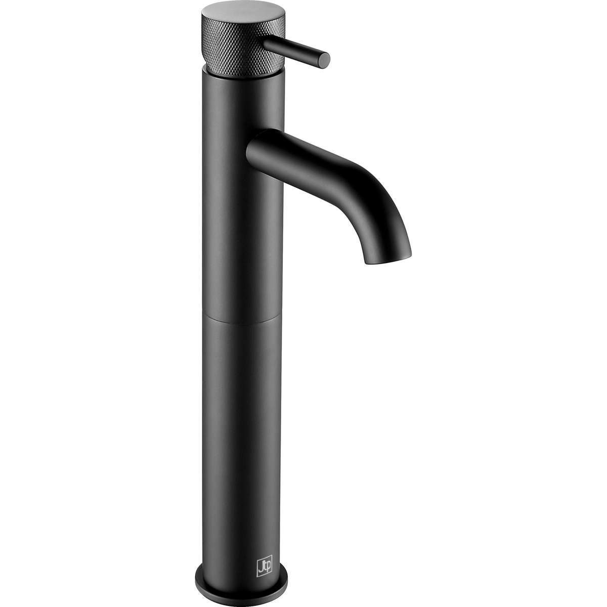 JTP Vos Matt Black Single Lever Tall Basin Mixer (DH28009AMB)