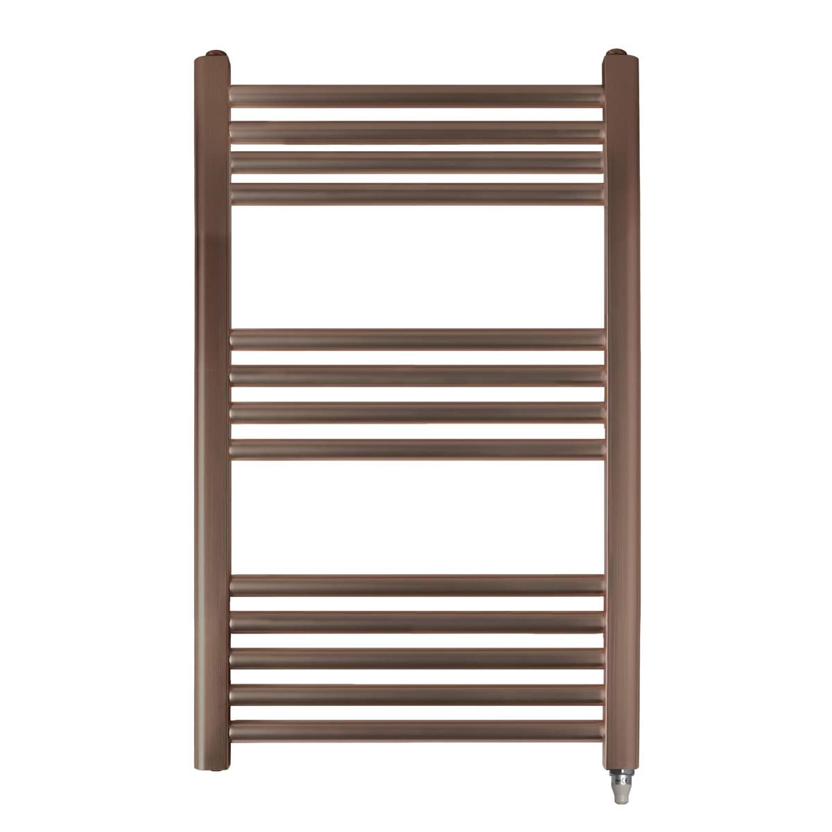 JTP Vos Electric Towel Radiator Brushed Bronze 800 x 500 (VOSEL80BRZ)