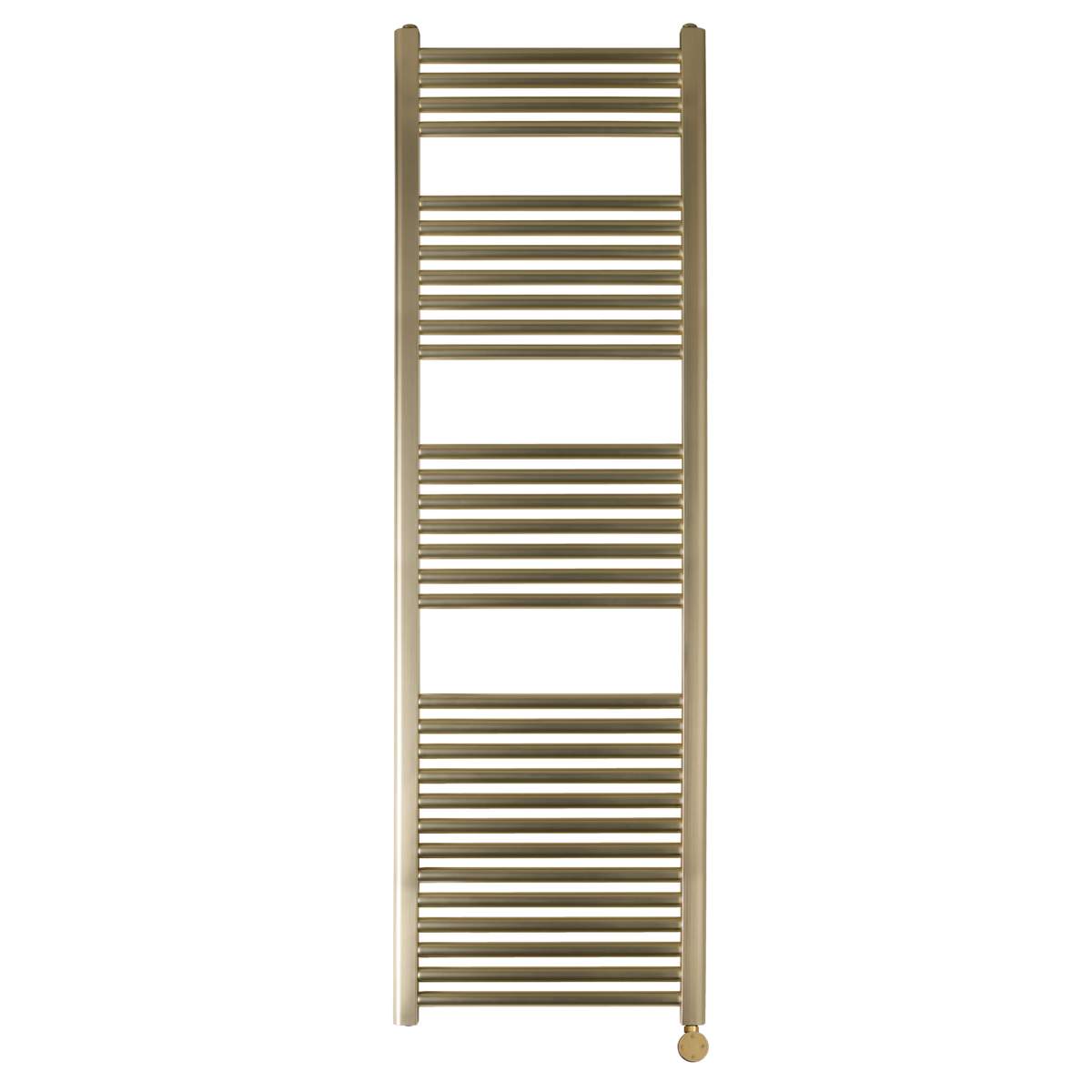 JTP Vos Electric Towel Radiator Brushed Brass 1600 x 500 (VOSELT16BBR)